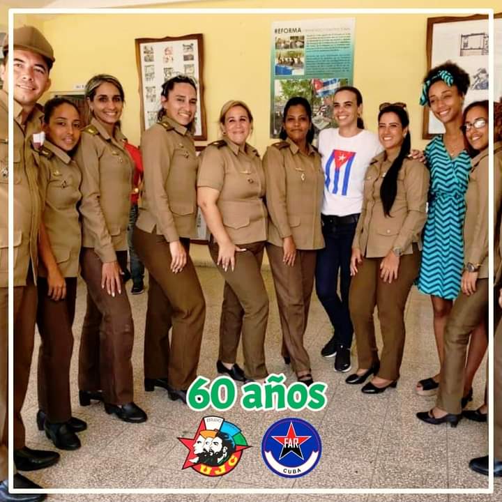 15/07/2024. Creada la #UJCDeCuba en las #FAR.

#RaulEsRaul «Esta institución, nacida del Ejército Rebelde y fundada por el líder histórico de la #Revolución 🇨🇺, (...) ha acompañado a nuestros pueblos en los momentos más gloriosos de la #Patria.              
#ModoVictoria 
#Cuba