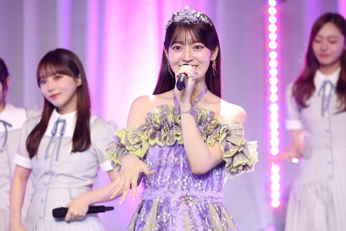 oricon's tweet photo. 乃木坂46阪口珠美＆清宮レイ、ミニライブで卒業セレモニー開催

柴田柚菜＆梅澤美波から手紙も💧
🔻卒セレ写真5点＆ライブレポート
https://t.co/8bs6tDKi7K

#乃木坂46 #阪口珠美卒業セレモニー #清宮レイ卒業セレモニー #乃木坂46ミニライブ https://t.co/6YK5uNC6hs
