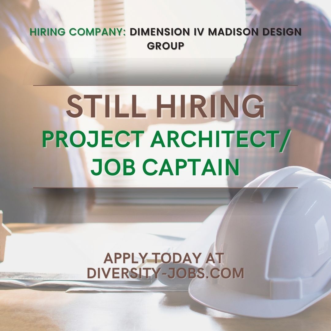 minorityjobs's tweet image. #StillHiring a Project Architect/Job Captain

Submit your application today!
Visit our website buff.ly/4cdkzC2

#ProjectArchitect #JobCaptain #ArchitectureJobs #ArchitecturalDesign #Architects #lookingforjobs #jobseekers #jobhunt #opportunities #newjob #jobshiring #jobopp