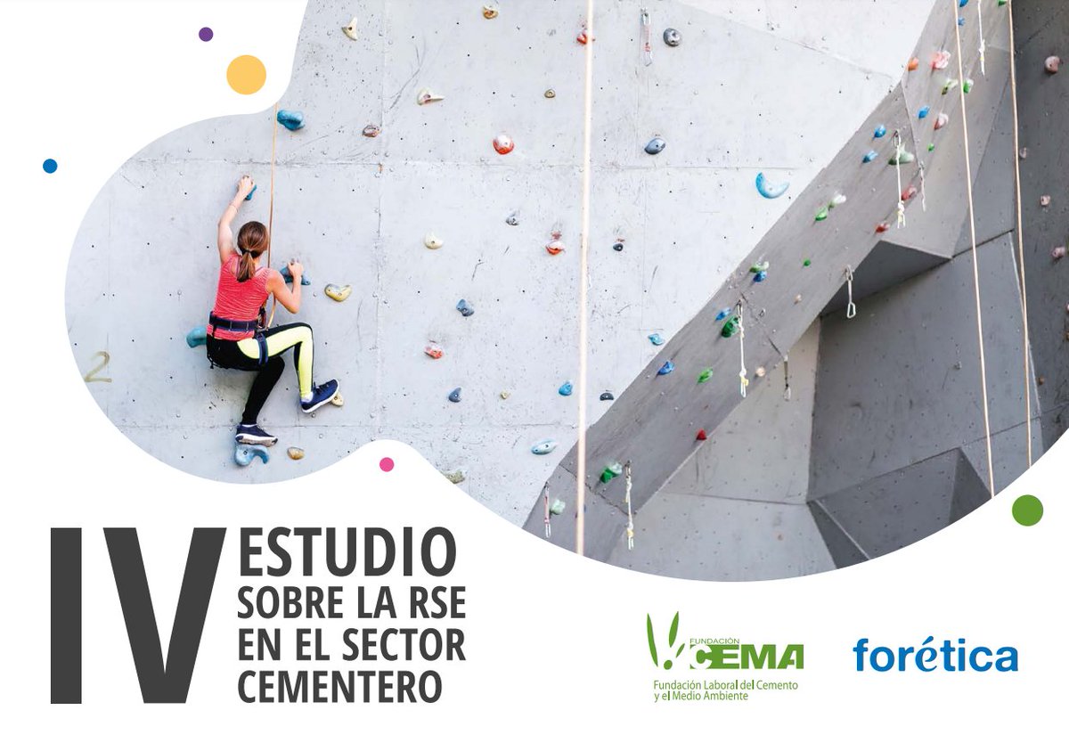 📢 Este 'IV Estudio sobre la #RSE en el sector cementero en España' 👷‍♀️👷‍♂️, realizado en colaboración con <a href="/foretica/">Forética</a>, incorpora de nuevo el enfoque temático específico, en esta ocasión centrado en aspectos sociales.  

➡️ fundacioncema.org/iv-estudio-sob…