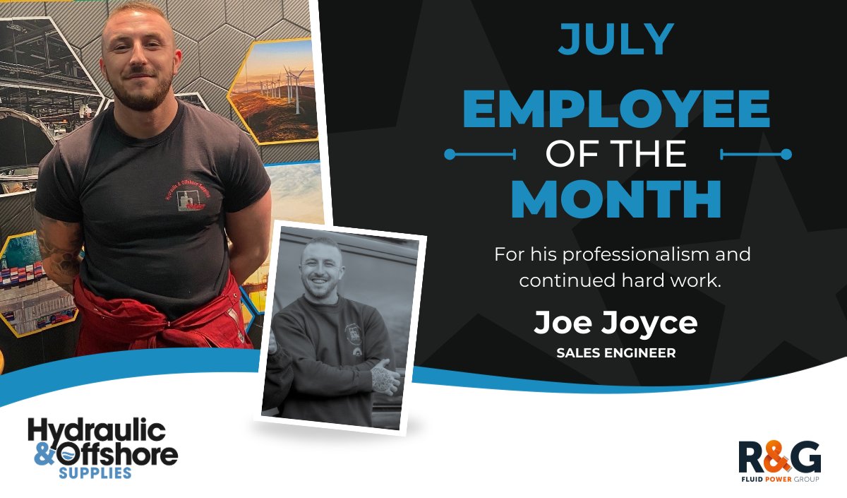 High fives all round as we celebrate our July Employee of the Month! 🙌

Well done to our Sales Engineer, Joe Joyce, as we thank him for his continued hard work and commitment to first-class service to our customers.

Enjoy your early finish, Joe!

#YourFluidPowerPartner🤝