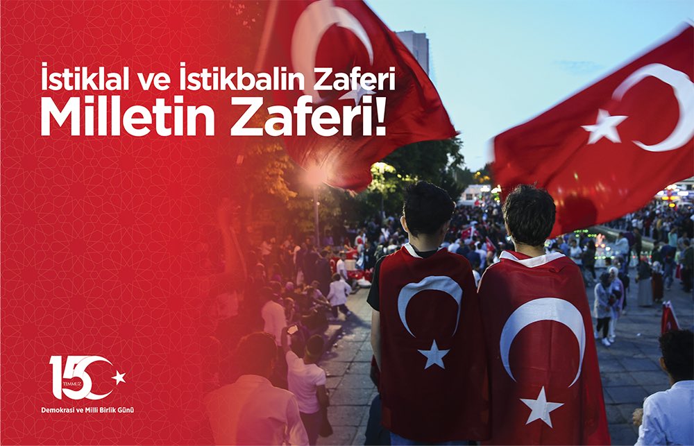 Rcanpolat's tweet photo. 15 Temmuz Demokrasiye Sahip Çıkan Milletin Zaferi. https://t.co/5SKWncOl99