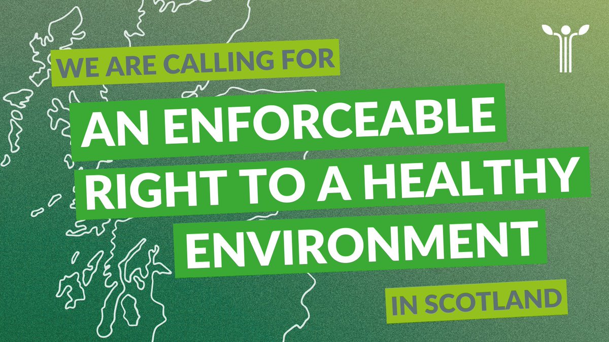 Environmental Rights Centre for Scotland (@ercscot) on Twitter photo 🌍 We are urging <a href="/scotgov/">Scottish Government</a> to push ahead with creating a legal right to a healthy environment in the Scottish Human Rights Bill.
👉🏽 Repost & join us throughout this week in sending this message to <a href="/ScotGovFM/">First Minister</a>! 🌍 We are urging <a href="/scotgov/">Scottish Government</a> to push ahead with creating a legal right to a healthy environment in the Scottish Human Rights Bill.
👉🏽 Repost & join us throughout this week in sending this message to <a href="/ScotGovFM/">First Minister</a>!