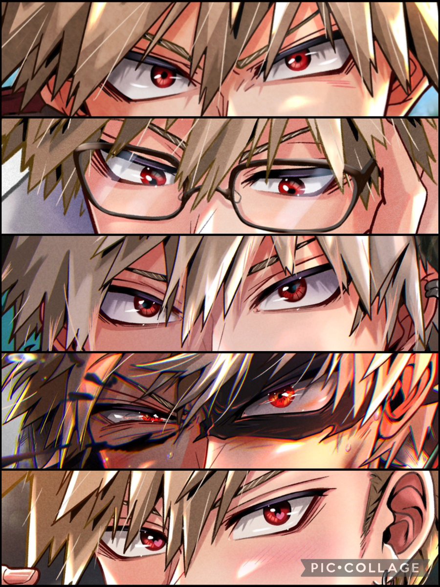 #このタグを見た人は自分の絵柄の目部分を見せる
Bakugo's Eyes💥