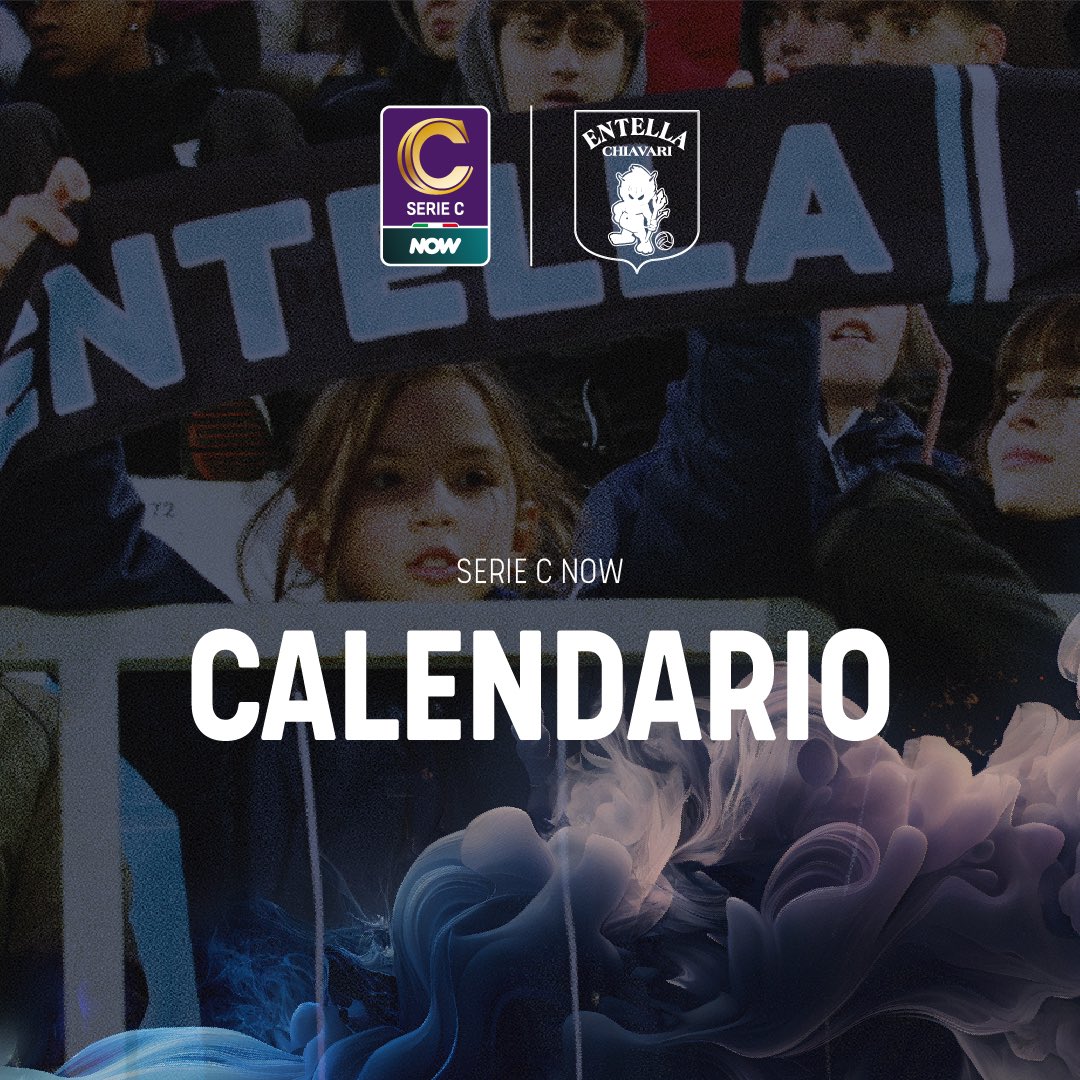 V_Entella's tweet photo. 𝗦𝗘𝗥𝗜𝗘 𝗖 𝗡𝗢𝗪
📆 Il nostro calendario
📍Debutto il 25 agosto al Comunale con il Milan Futuro 🤍💙
Tutte gli incroci ➡️ https://t.co/meU01RCjG6
#ForzaEntella
#UnaSolaSquadra https://t.co/fMm1JgobCZ