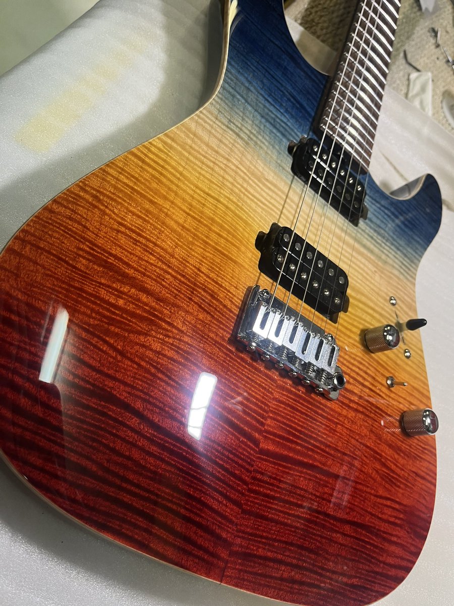 Serasoundpro's tweet photo. 【拡散していただけると嬉しいです】

Sera sound productsという名前でギターを作っています。

長野県の真ん中あたりでいつもお客様に励ましていただきながら仕事をしております。

セットネックやらベースやらも時間作ってやります。

うなぎが好物です。 https://t.co/flG69NwME1