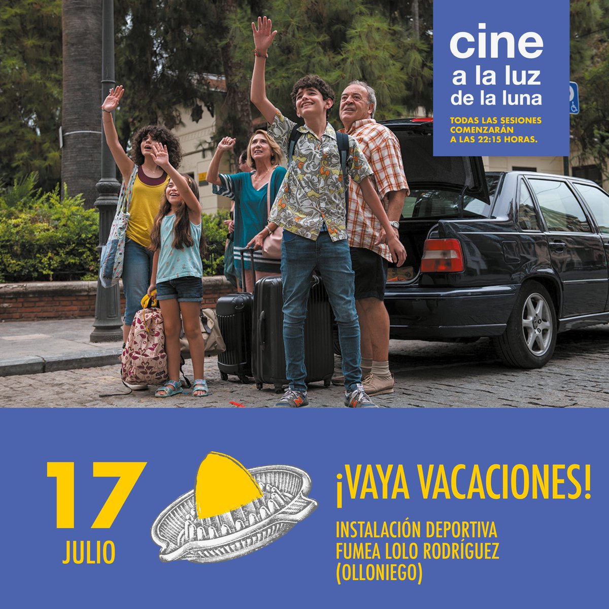 saco_oviedo's tweet photo. Esta semana, en el #Cinealaluzdelaluna

🎞️ La vida padre
📅 Martes 16 📍 La Florida 

🎞️ ¡Vaya vacaciones!
📅 Miércoles 17 📍Olloniego 
📅 Jueves 18📍Trubia

🎞️ 𝐔𝐧 𝐭𝐫𝐚𝐧𝐯𝐢́𝐚 𝐥𝐥𝐚𝐦𝐚𝐝𝐨 𝐝𝐞𝐬𝐞𝐨
📅 Sábado 20📍 Plaza del @aytoviedo

🕘 22:15

#OviedoEnVeranoExprímelo https://t.co/MIMmLzZ7iQ