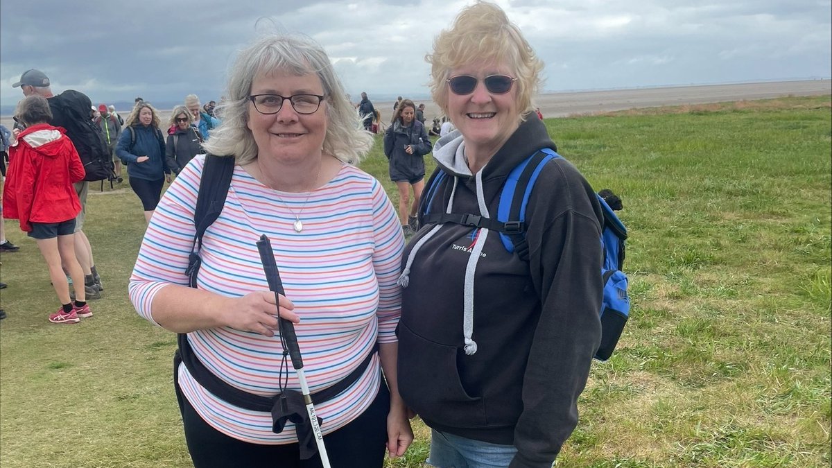 BendriggTrust's tweet photo. On Sunday 30th June 2024, we were safely led across the sands with Michael, Jo &amp; the wonderful team at Guide Over Sands Trust.  The event raised £4,732.85! Thank you to everyone  who supported this event.  To hear about next years walk first visit https://t.co/jcvjJSUVeC https://t.co/SiS47Xvvnu