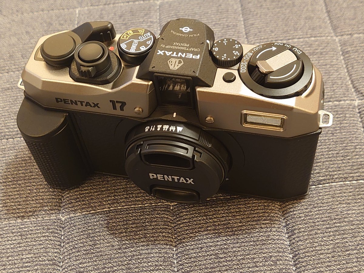 PENTAX 17 届きました！7/12に来てたようですが、不在だったため本日