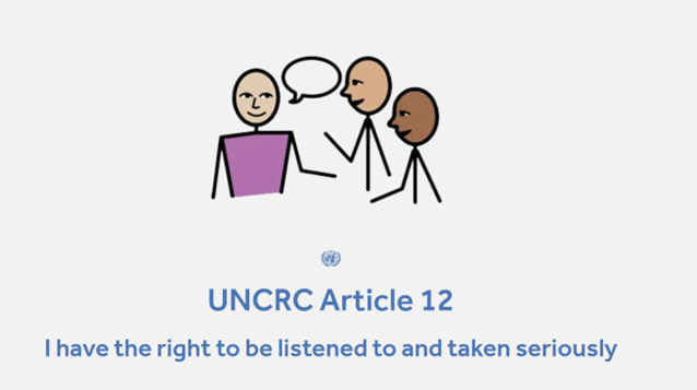 The United Nations Convention of the Rights of the Child is incorporated into Scottish law tomorrow (Tuesday 16 July). If you are visiting the Royal Hospital for Children and Young People, come and speak to us in the Wellbeing Hub 1-4pm tomorrow to share your views on #UNCRC