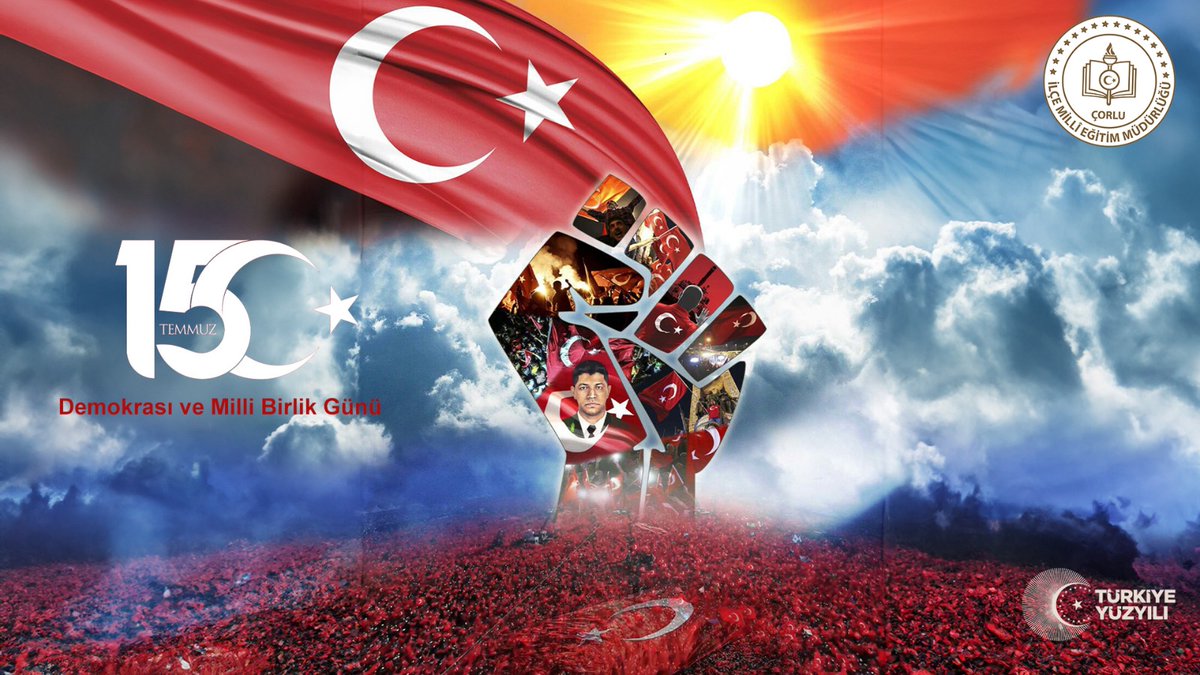 15 Temmuz Demokrasi ve Milli Birlik Günü
#15Temmuz
#MilletinZaferi