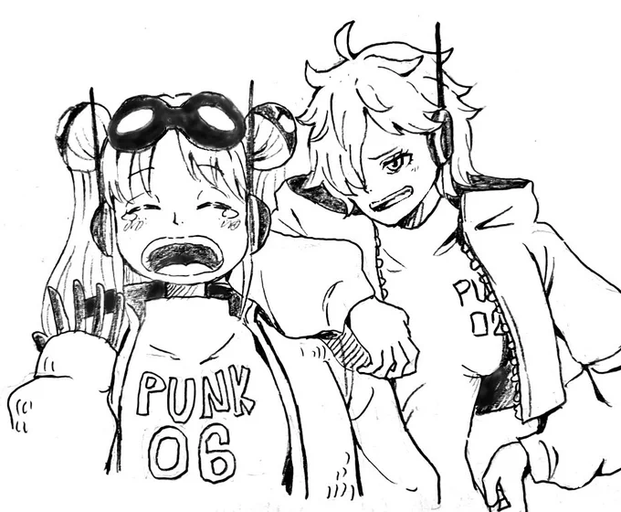 #今週のワンピ
くしくもエッグヘッド編初期に描いた二人が生き残ってる、、、これからどうなるか 