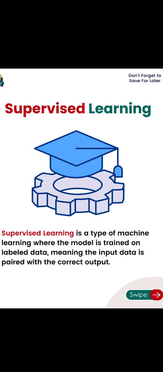 NareshMalik02's tweet image. Learn 25 AI terms - 7 of 25 explained - #NLP #Computervison #supervisedlearning before you deep delve into Generative AI.
If you find useful reach out to me for mentoring & guidance, how to adopt AI in #projects. #industries
#talent #CEO #AI #companies #talent