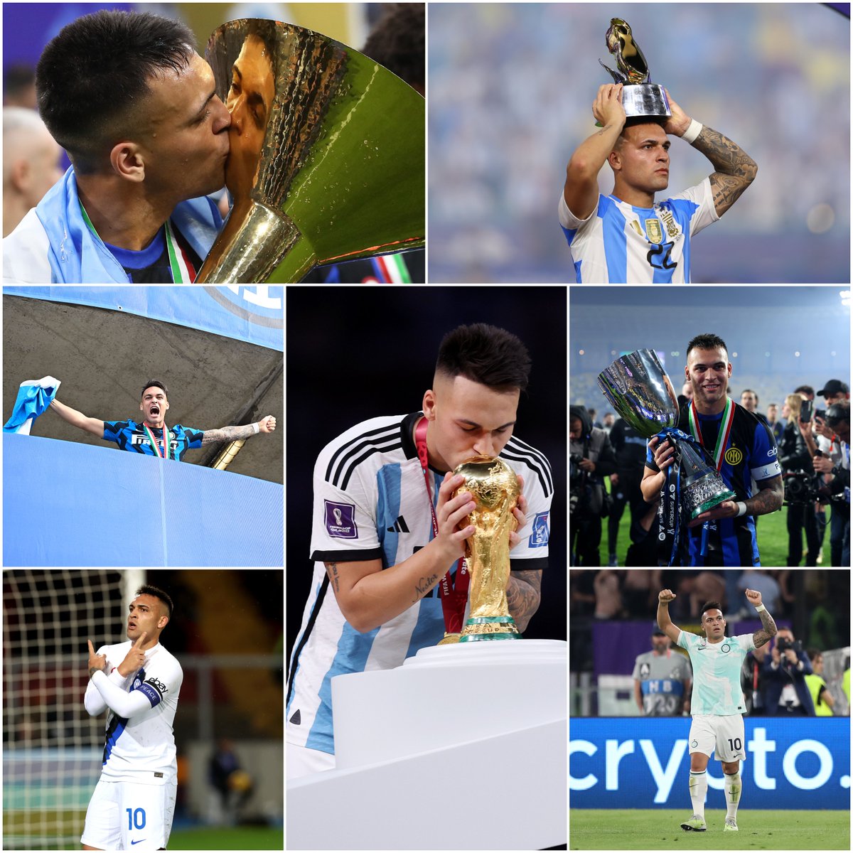 Serie A 🏆🏆
Coppa Italia 🏆🏆
Supercoppa Italiana 🏆🏆🏆
World Cup 🏆
Copa América 🏆🏆
2022 Finalissima 🏆