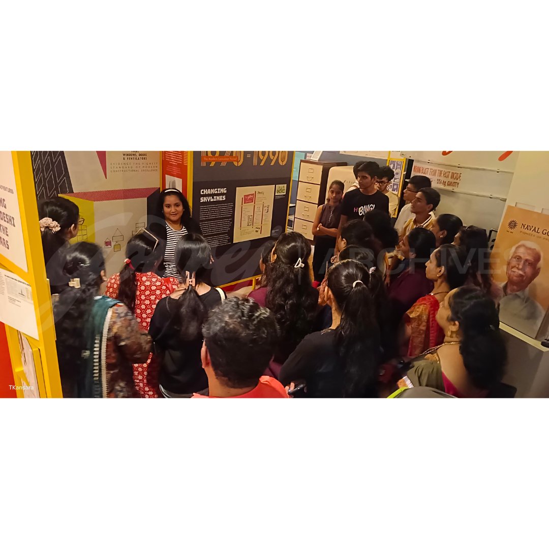 GodrejArchives's tweet photo. Such visits go a long way in forging a bond with our internal audience, convey organisational values & legacy & endear people to the brand #GodrejAndBoyce #GodrejArchives #GodrejTooling #studentvisits #visittoarchives #businesshistory #corporatepast #corporatelegacy #heritage https://t.co/VRcMs5OsZh