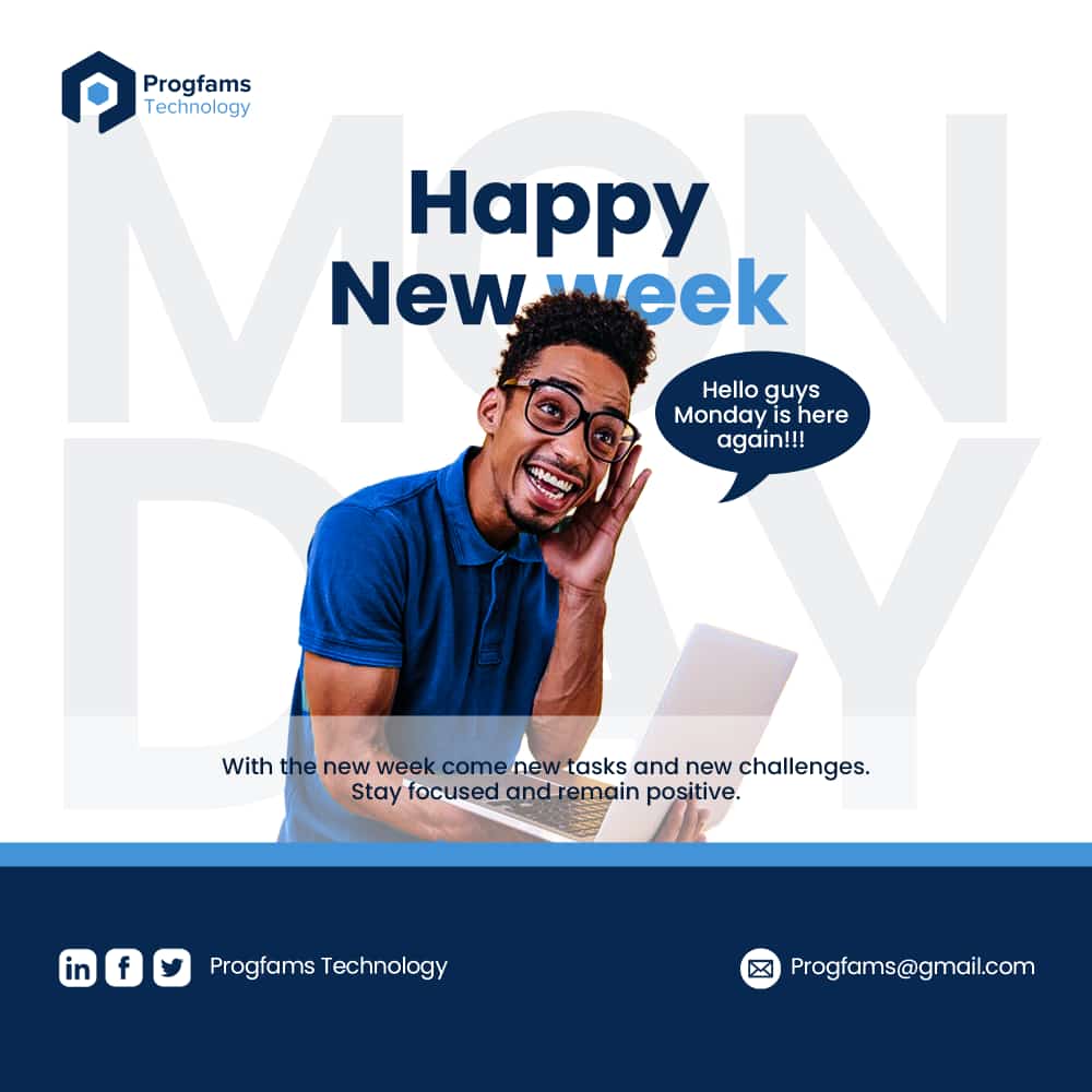 progfamsTech's tweet image. New week, new possibilities! ✨️ Join us at Programs Technology as we uncover insights, and drive innovation. Let’s bring the technology home 💡 #Monday #Progfams #ProgfamsTechnology #AI #ArtificialIntelligence #Innovation #Learning #Growth