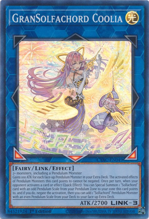 Grep_art's tweet photo. @HardLegGaming @fluffdafire make Gransolfachord Coolia and use the trap to summon Zarc to one of her zones, he won't be negated.
One of my favourite funny interactions https://t.co/dr3yLWKyXm
