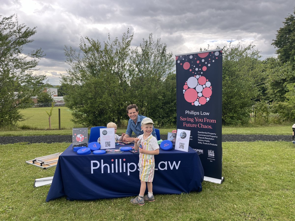 It was Gardener &amp; Sons promoting Phillips Law last week at the Western Primary School C of E summer fair! Jack Gardener encouraged parents and their children to sign up to the Phillips Law Basingstoke Half Marathon.

Sign up here: eu1.hubs.ly/H0bbwBQ0