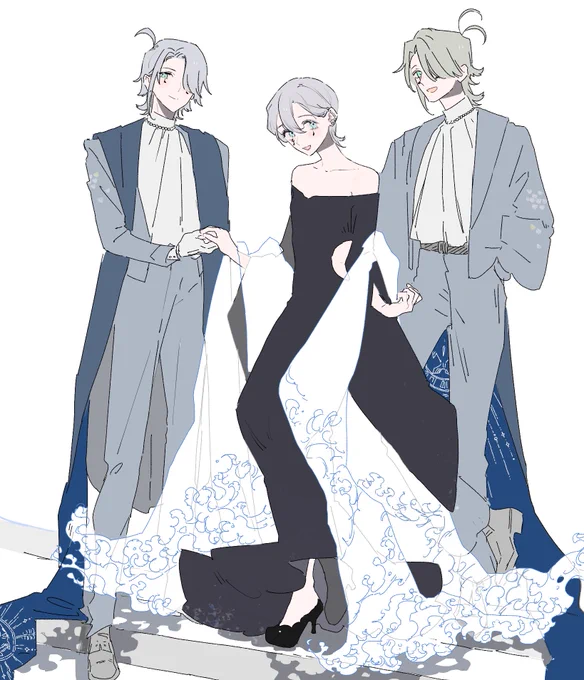 シャチドレス着てほしいwith双子 