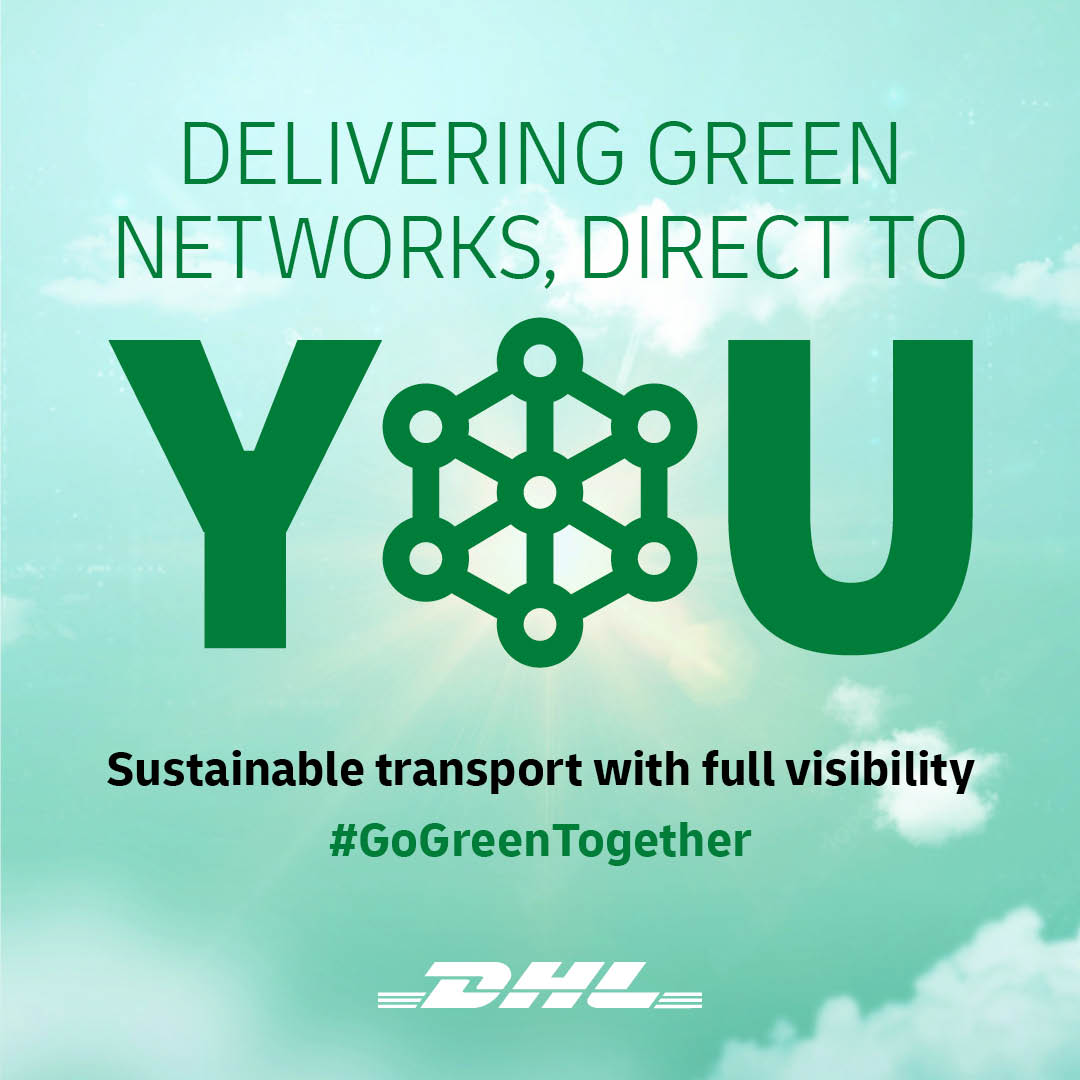 Sustainable transport needs strategic, data-driven planning. Find out how we can help you drive down emissions. okt.to/Eb3AOo #Transport #Sustainability #DHLSupplyChain