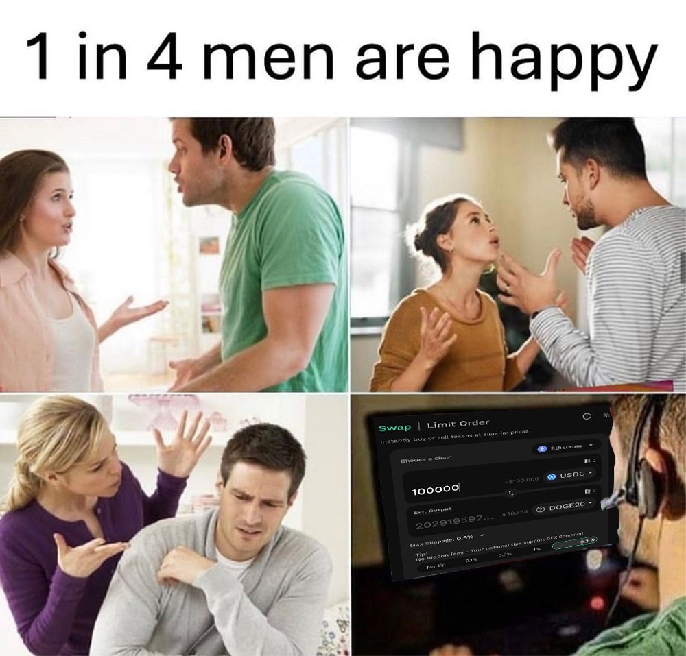 DOGE_COIN20's tweet photo. Are you truly happy? 😈

#Crypto https://t.co/HYS5ambVAk
