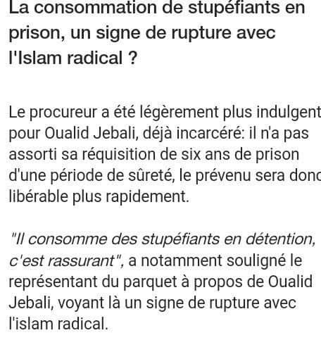 Droguez vous et on vous laissera tranquille 👌