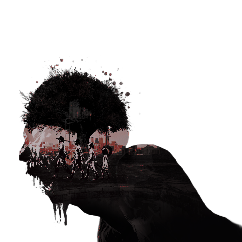 ⠀

         CLEMENTINE.⠀⠀⠀⠀

         𝐋𝐎𝐍𝐄  𝐒𝐔𝐑𝐕𝐈𝐕𝐎𝐑  
         𝐓𝐑𝐀𝐕𝐄𝐋𝐋𝐈𝐍𝐆  𝐓𝐇𝐄  WORLD.⠀⠀

⠀