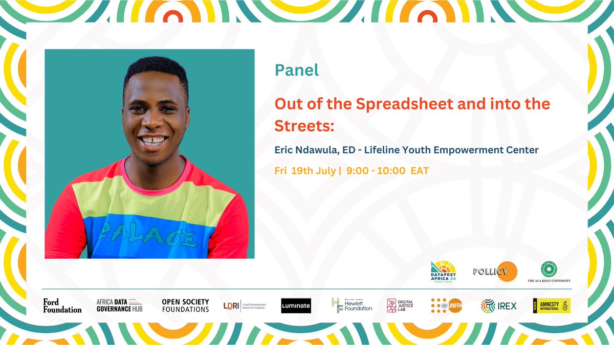Are you passionate about leveraging data for social good?
Follow #DataFestAfrica2024 conversations as our ED Joins a panel discussion on Effective Data Security and Community Engagement Strategies from Social Justice Campaigns in East Africa

<a href="/PollicyOrg/">Pollicy</a>  <a href="/data4change/">data4change</a>
