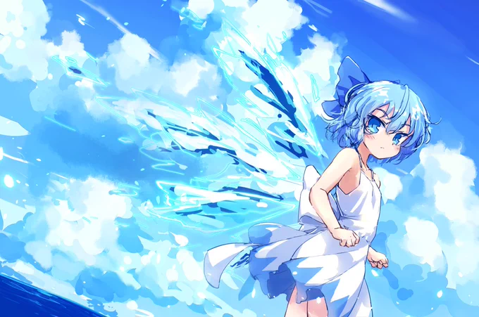 サマーホワイトチルノちゃん!