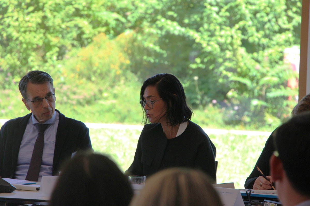 MPILheidelberg's tweet image. Después de una pausa para el café, tuvimos un panel fascinante sobre el impacto de @CorteIDH en las Altas Cortes Nacionales. Gracias a José Fernando Reyes, Nancy Yáñez y Juan Luis González Alcántara por sus valiosas perspectivas desde Colombia, Chile y México. #ICCAL