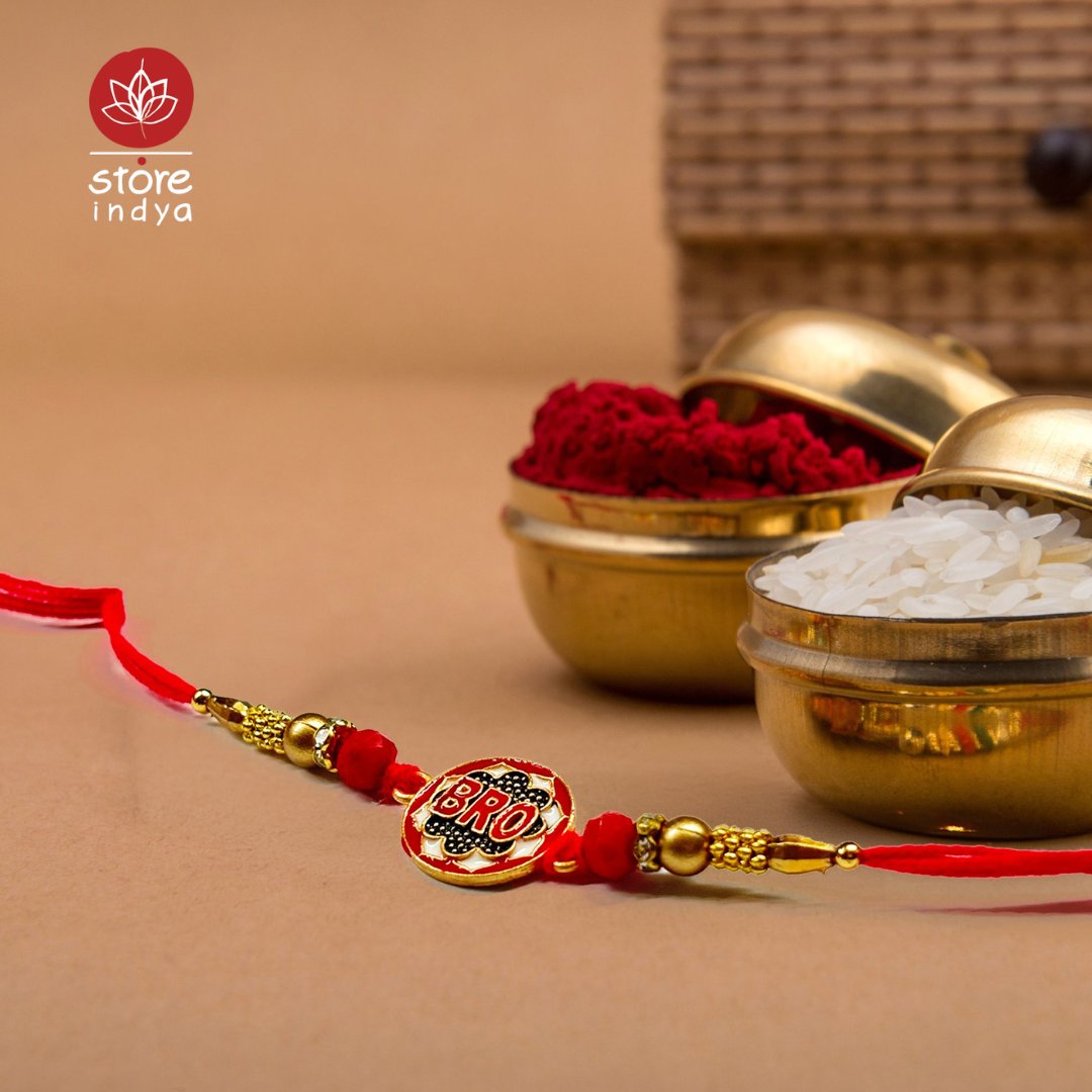 StoreIndya's tweet photo. A bond like no other deserves a Rakhi like no other! 
This Rakhi, make your brother feel extra special with our trendy and unique Bro Rakhi! From traditional designs to modern styles, we have something for every sibling duo!
Shop our exclusive Rakhi collection now🛍️
#storeindya https://t.co/DSU1SpigQZ