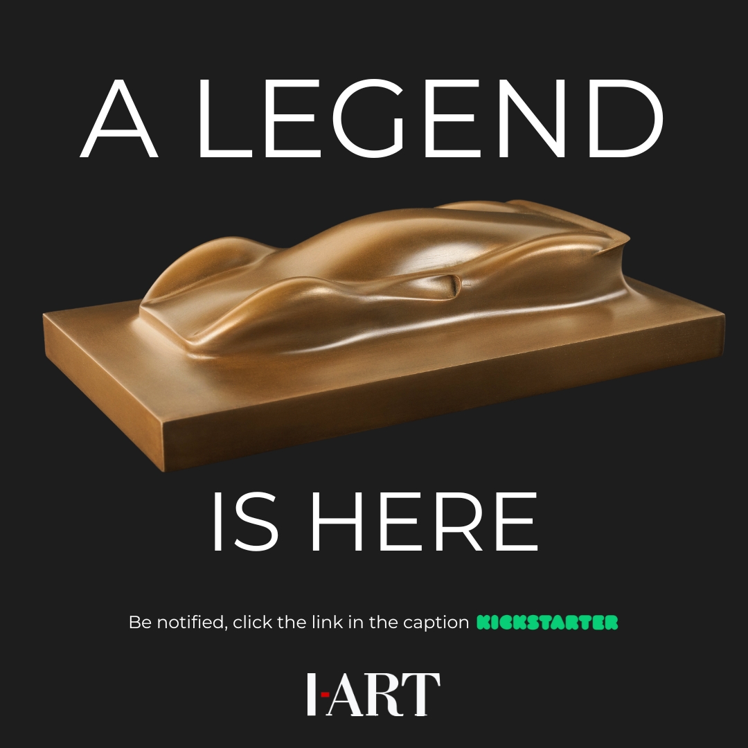 1_ARTwishes's tweet image. 🎉  Exciting News!  🎉  Our Kickstarter campaign has just launched! Check out our collection and our amazing tech features!

👉  Clik here: kck.st/4bKA1EP

#1art #ferrari330p4  #automotiveart #bronzesculptures #P4emerging #Kickstarter