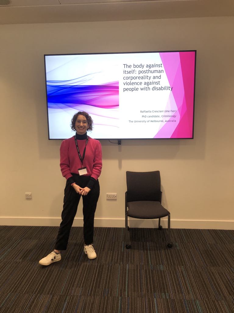 RCresciani's tweet photo. Attended my first #BSC in Glasgow! @BSC2024Strath  Great to see so many panels incorporating insights from crip and critical disability studies. https://t.co/Ap6kalceWM
