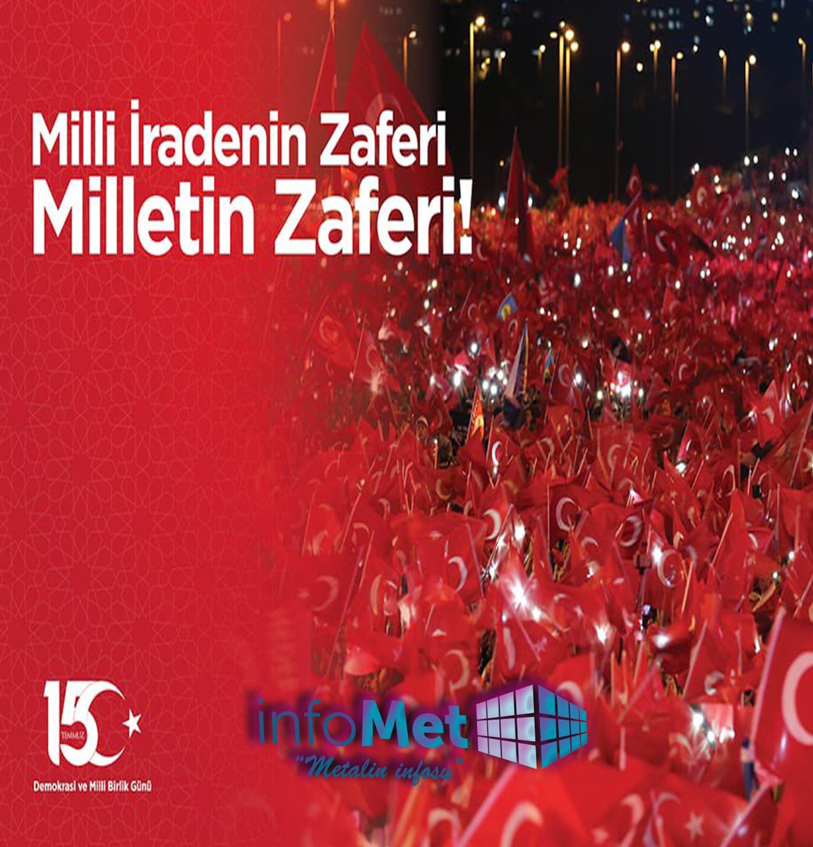 infometcephe's tweet photo. 15 Temmuz Demokrasi ve Milli Birlik Günü'nde tüm şehit ve gazilerimizi saygıyla anıyoruz.
🌍 https://t.co/d2lahnDvXx
📞 0 212 863 63 90 
📩 info@infometcephe.com
#15Temmuz #infometcephe #façade #SiliconeFacade #SemicouverteFaçade #facadecladding  #FaçadeSystèmes #facadesystems https://t.co/XncmZ7ICNt