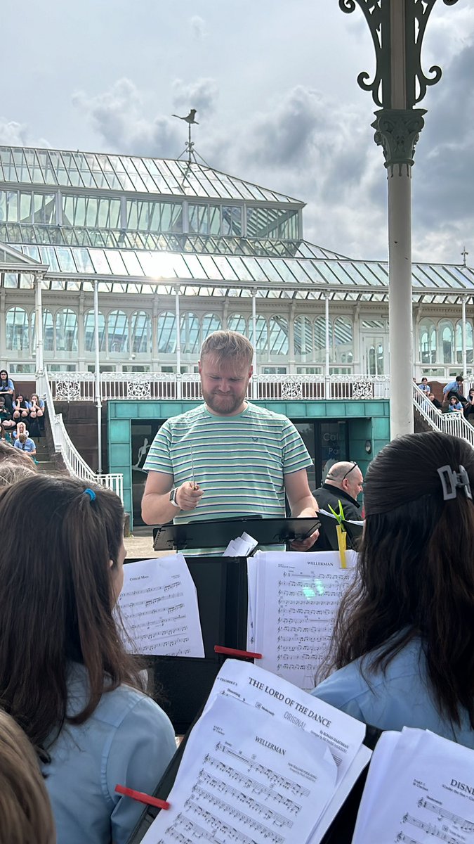 A very special guest conductor for our third piece