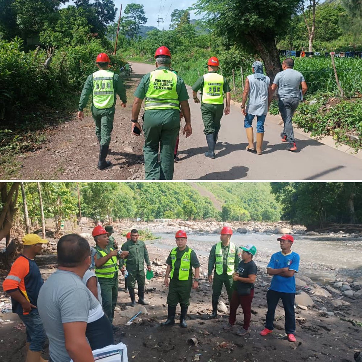 #FANB en perfecta Unión Cívico  Militar se encuentra desplegada en Cumanacoa al servicio de la comunidad ! 
Allí estaremos, donde el pueblo así lo requiera !

#IntegrarEsVencer