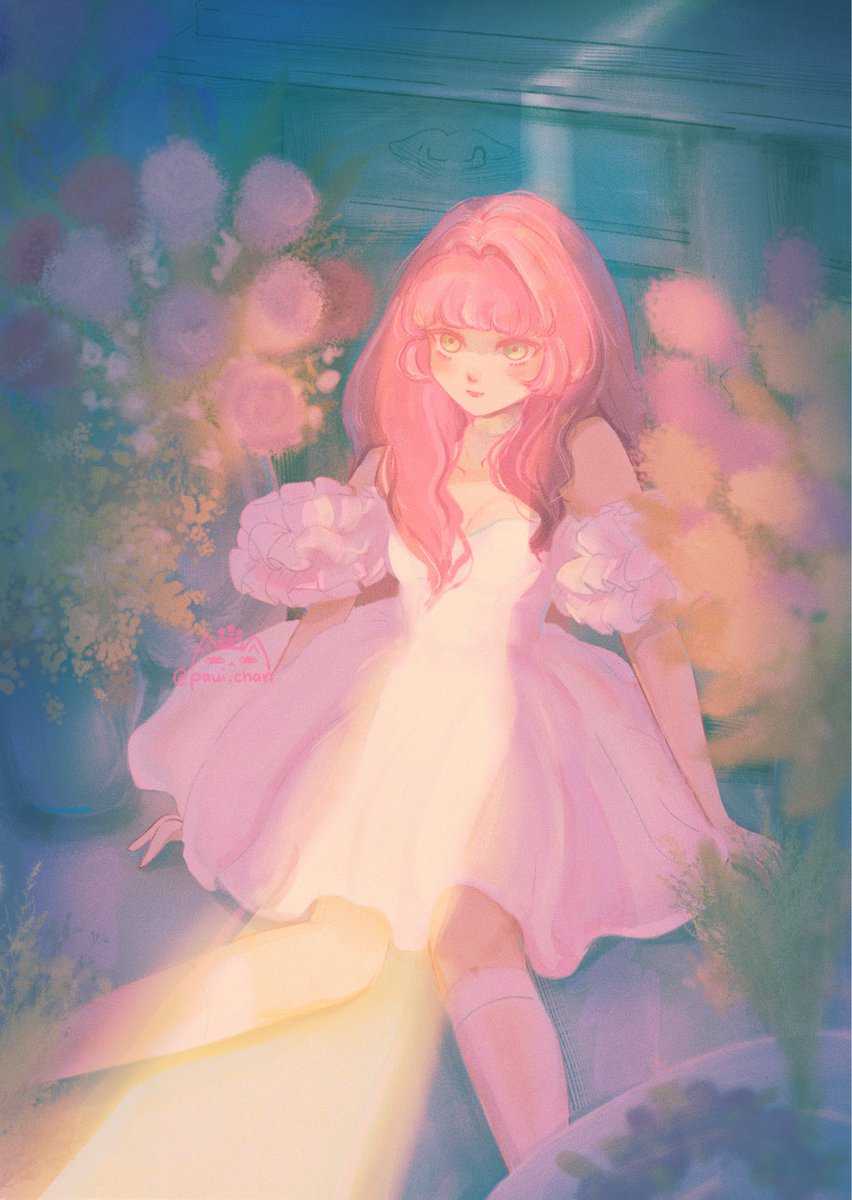 pauichan's tweet photo. Wallflower #oc #digitalart https://t.co/ghuipx42kX