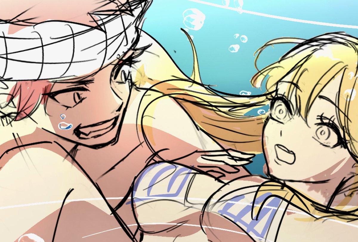 ちょっとぶりのナツル描いてる🫶