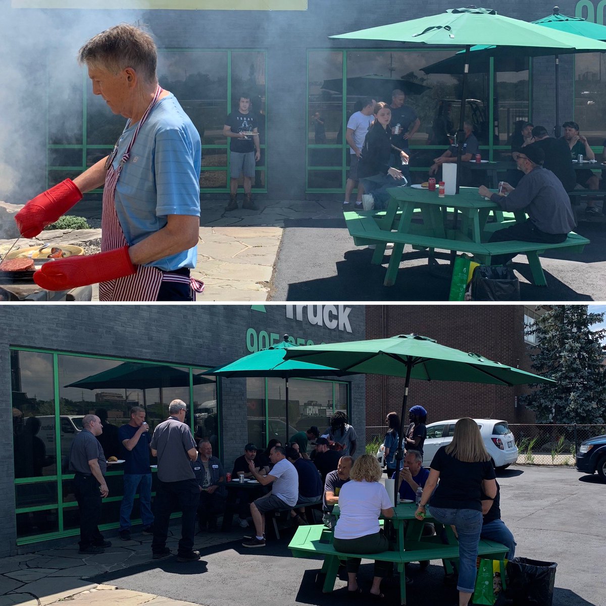 HaltonLift's tweet photo. Halton Lift Truck Summer of 2024 Barbecue and service milestone recognition awards. 

#HLT #haltonlifttruck #forkliftsales #forkliftservice #forkliftrepair #forkliftjobs #barbecue #yearsofservice #forkliftparts #TVH https://t.co/RdUfu9km7G