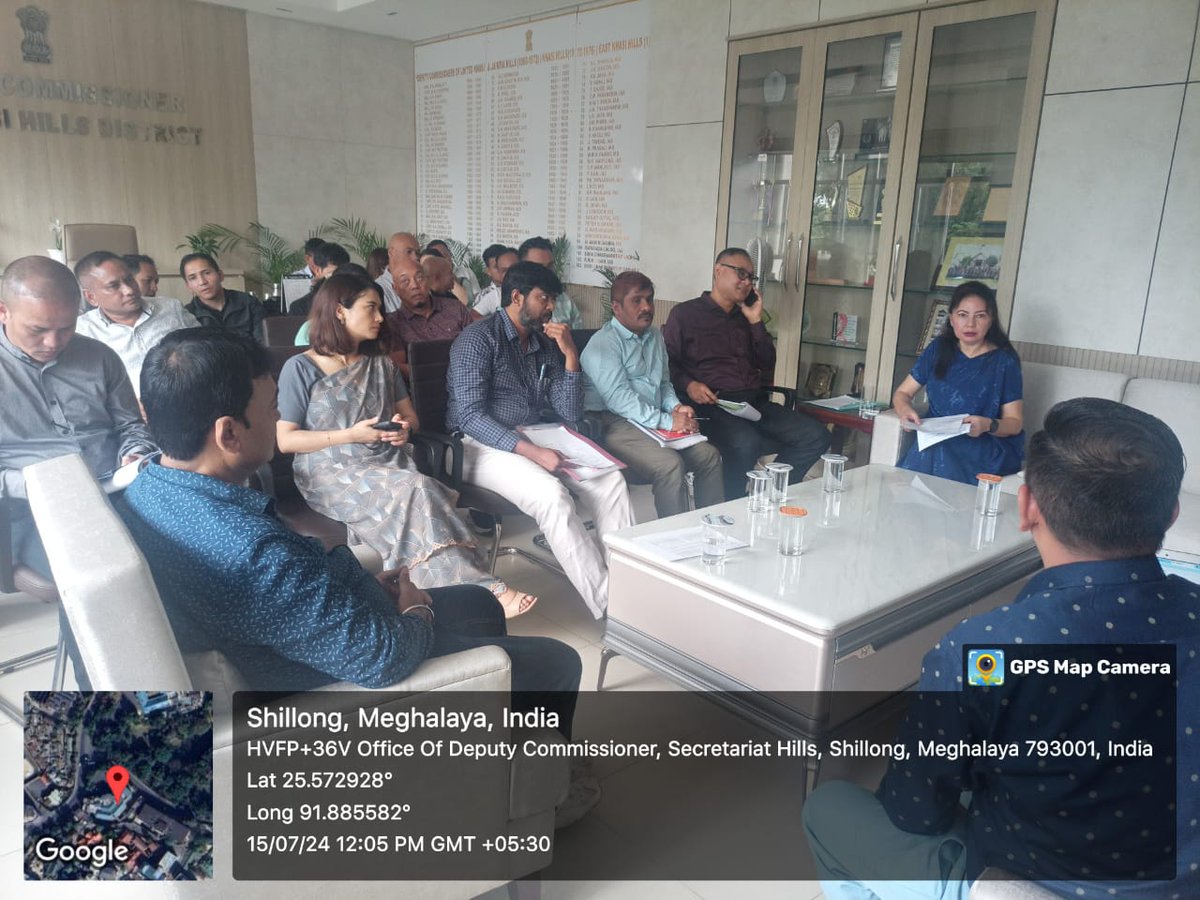 DC East Khasi Hills, Shillong tweet media