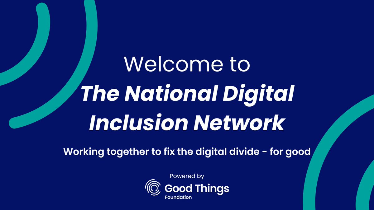 ⭐ Welcome to the National Digital Inclusion Network! ⭐️

Some new members: @Step2Skills, @WWHA, <a href="/BridgendCBC/">Bridgend CB Council</a>, <a href="/WaverleyBC/">Waverley Borough Council, Surrey</a>, <a href="/StockportMBC/">Stockport Council</a>, <a href="/satedacharity/">Sateda Charity</a>, <a href="/MRSNManchester/">MRSN</a>, <a href="/DayNewmarket/">Newmarket Day Centre</a>

If you can deliver digital inclusion support, join the Network: bit.ly/48sG5QH