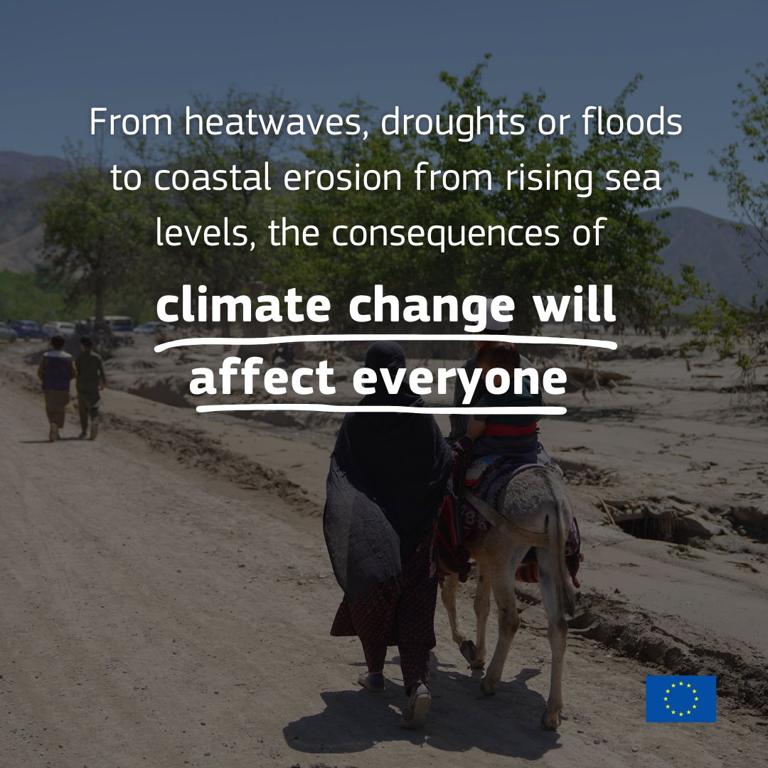 EUinAfghanistan's tweet photo. Many lives have been lost to climate-related disasters.
On #ClimateVictimsDay we take a moment to honour their memory and call for preparedness.
We must continue working to build resilience and manage growing risks to protect communities and save lives. https://t.co/KVyNyYhUQ9