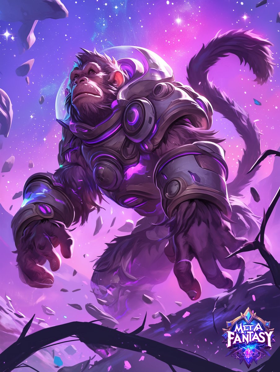 🌕🐒 Introducing a fresh hero in our metaverse: The Ape Warrior - Teklus!

Skills:

✨Gravity Mastery: Teklus wields the power to manipulate the surrounding gravity fields, either reducing or amplifying it, allowing him to navigate the low-gravity environment of the moon