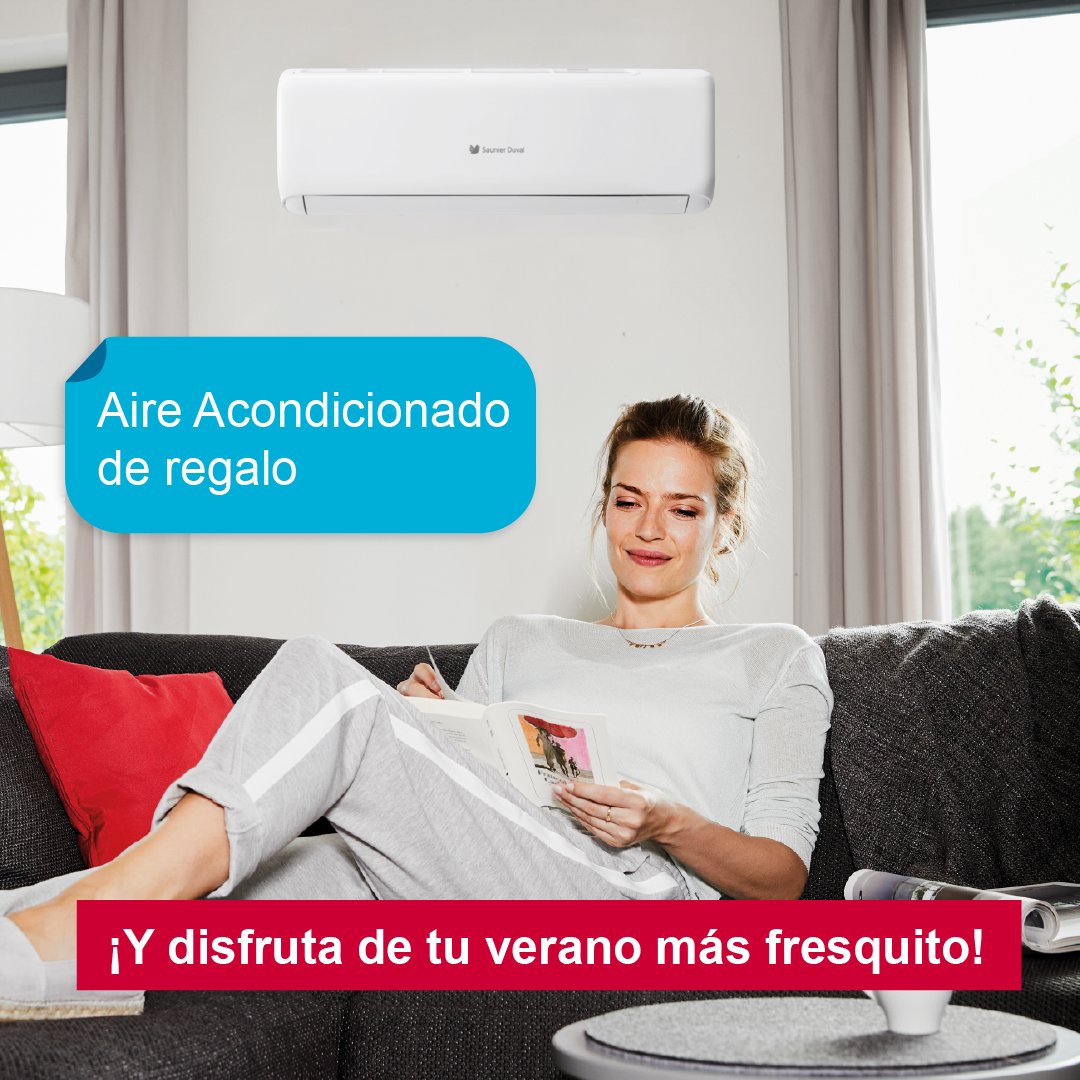 ¿Todavía no te has enterado?🤫 Ahora, al instalar una de nuestras calderas MiConnect®️ ¡te regalamos un aparato de aire acondicionado!

Disfruta de la mejor solución de climatización 👉 instalxpert.saunierduval.es/caldera-aire/

#SaunierDuval #MiConnectRDUO
