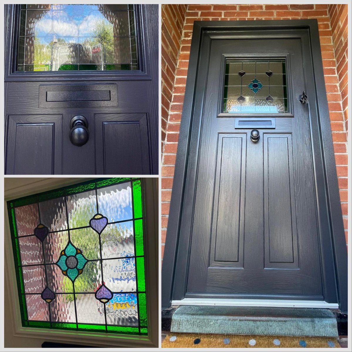 TheWindowCo's tweet photo. We love jobs like this

Anthracite Grey CompDoor with period feature glass &amp; hardware. 

#Altrincham #PeriodFeatureGlass #CompDoor #Cheshire #Manchester https://t.co/Hoy7XuHPvE