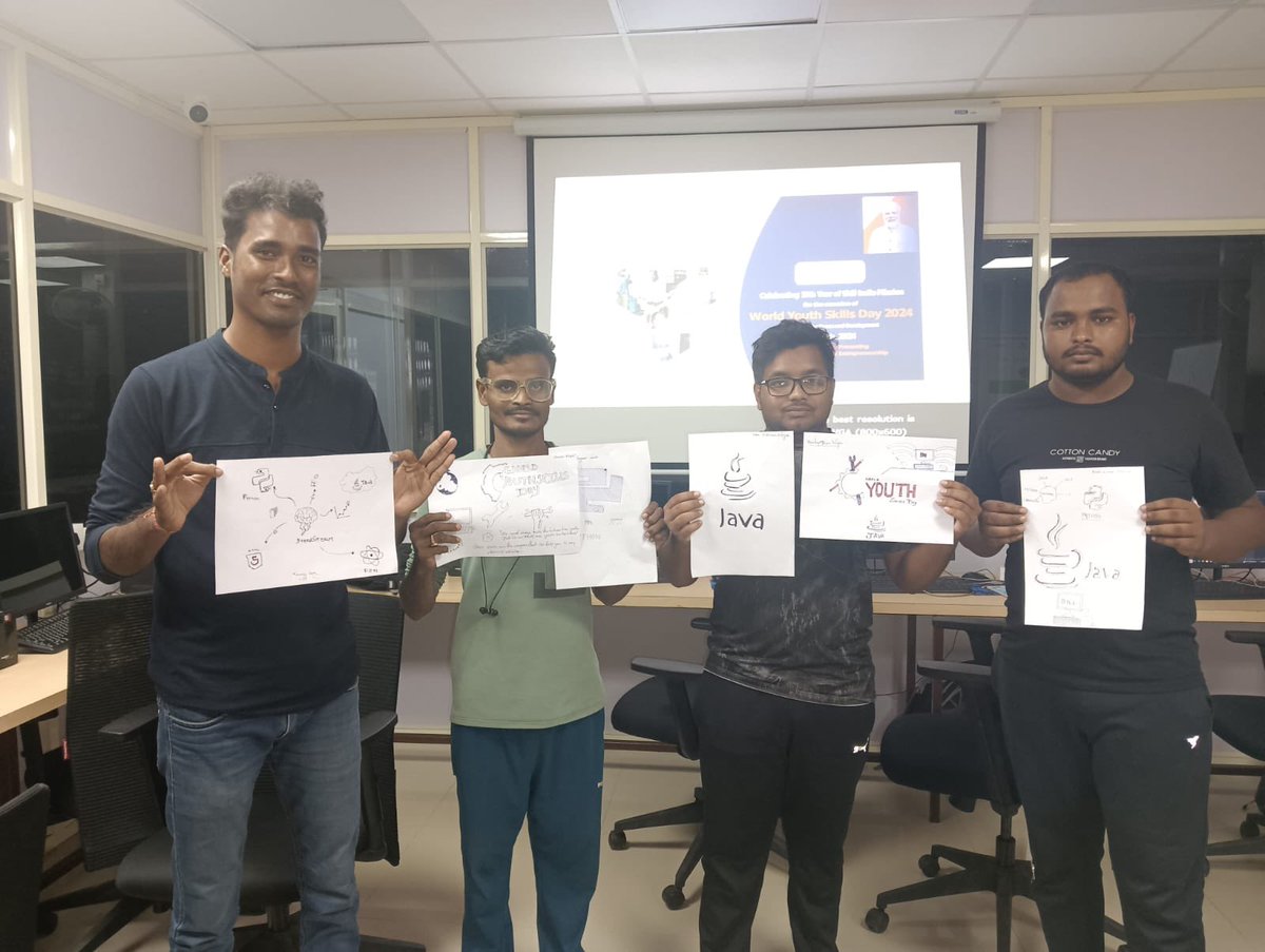 Skill_India_OD's tweet photo. #WorldYouthSkillsDay celebrated at #SkillIndiaCentre (SIC) Sambalpur, Angul, Bhadrak, Dhenkanal, Deogarh and Bhubaneswar. 
@MSDESkillIndia @NSDCIndia https://t.co/Ez1v9arX6T
