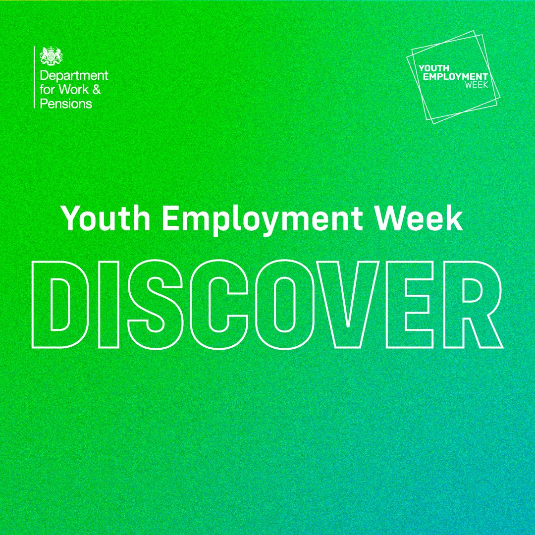 DWPgovuk's tweet image. Discover your next steps to success with #JobHelp ow.ly/g20S50SAue1
#YEW #YEW2024 #YouthEmploymentWeek