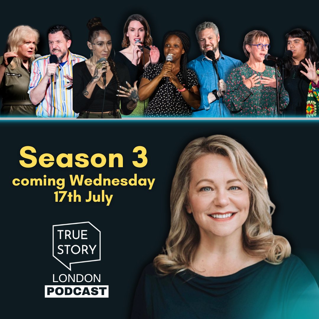 Season 3 of the True Story London Podcast launches Wednesday with the fabulous <a href="/Tihane___/">TIHANE</a> &amp; Episode 19 -- an epic story about a psychedelic experience that leads to life-changing discoveries + an interview about the fascinating backstory.  
Info here: loom.ly/xCxe7rM