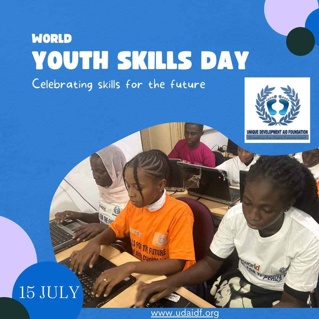 udaidf's tweet photo. Celebrating #WorldYouthSkillsDay!  At

@udaidf
, we're empowering youth, women, and communities in The Gambia &amp; Nigeria. Since 2014, we've impacted over 100,000 lives through skills training, education, and empowerment initiatives. Together, we can build a brighter future! https://t.co/X5BKMlSDwd
