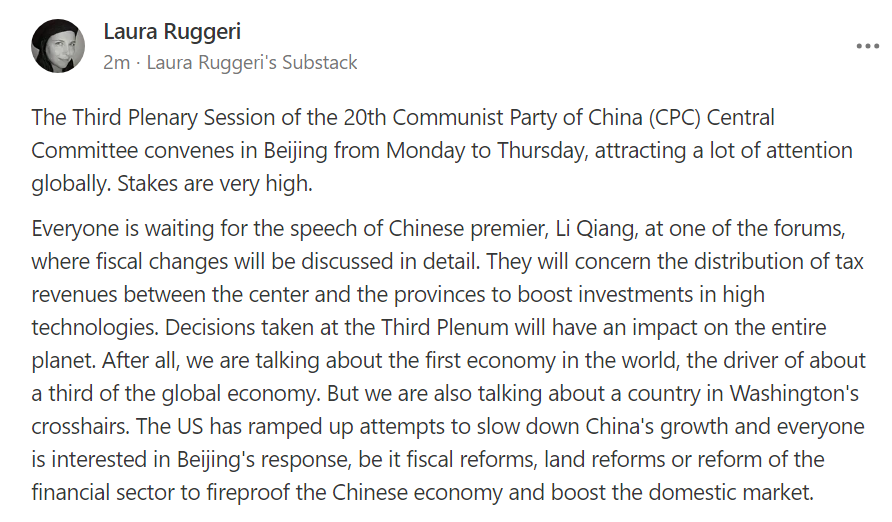LauraRu852's tweet image. #ThirdPlenum While the US racks up debt to fund its forever wars, China focuses on reform and modernization.